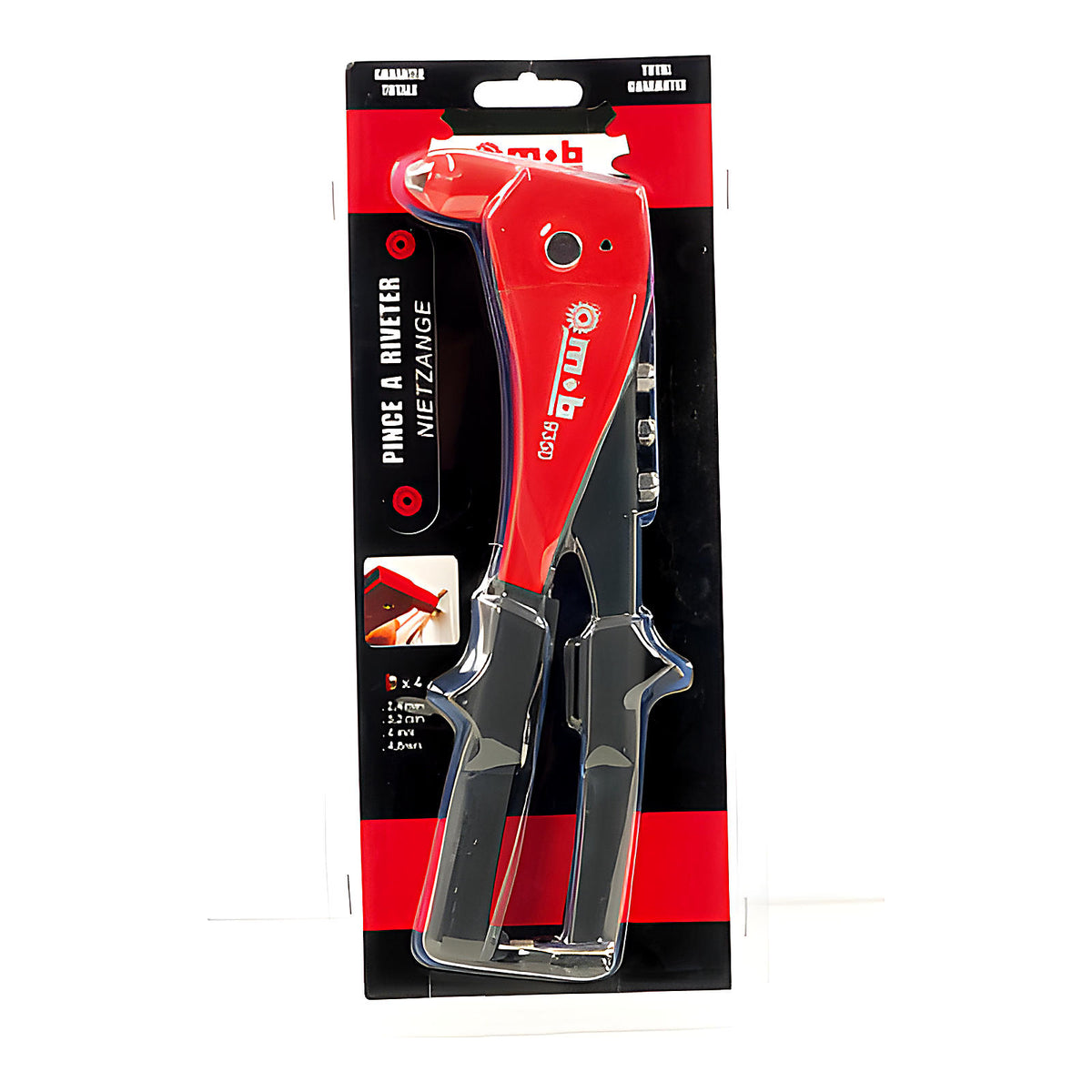 Pince à riveter sur carte haute résistance