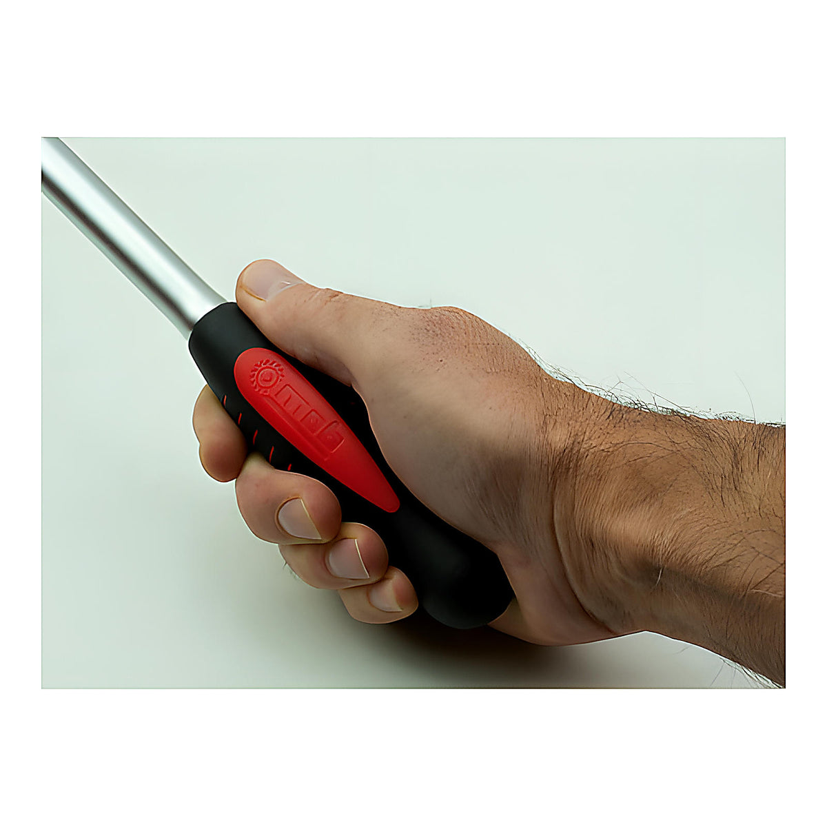 Poignée emmanchée articulée 1/2” bimatière