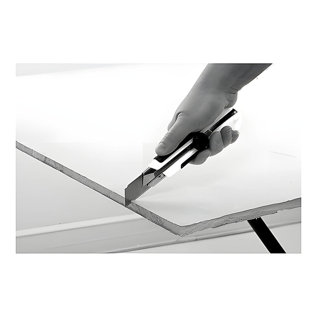 Cutter de plaquiste 25 mm avec molette sur guide