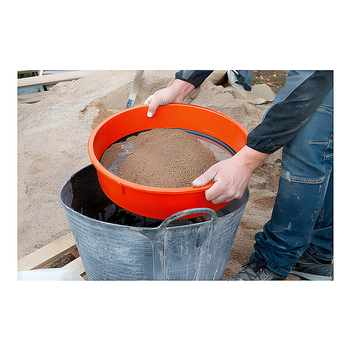 Tamis plastique Superchok pour maçon