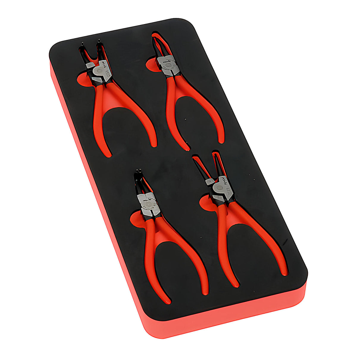 Module mousse vide pour 4 pinces circlips
