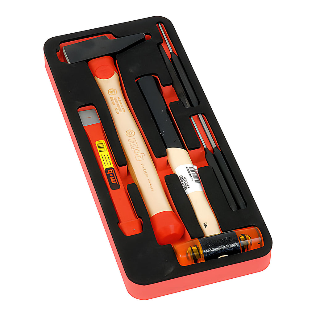 Module mousse vide pour 7 outils de frappe