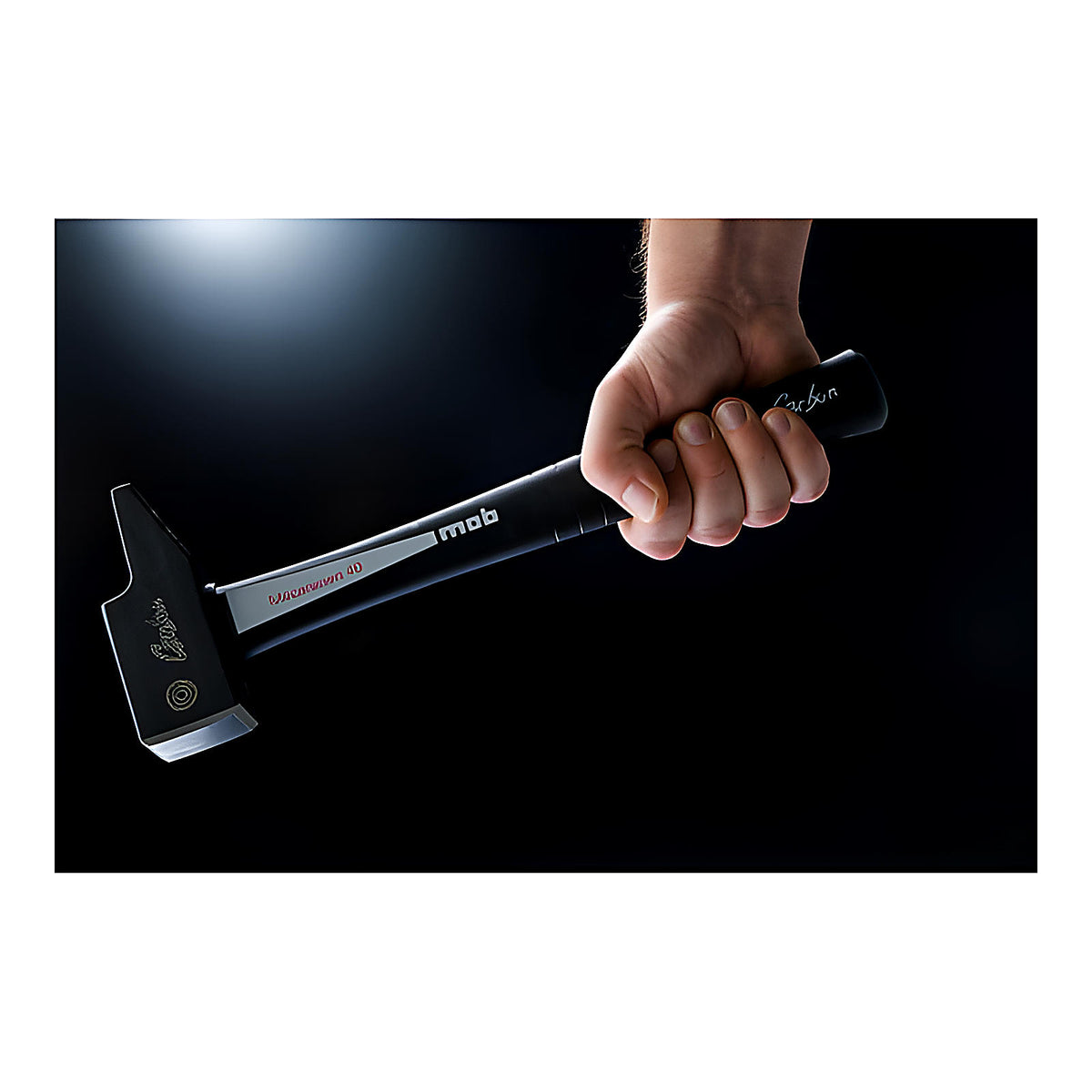 Marteau rivoir mécanicien manche Carbon