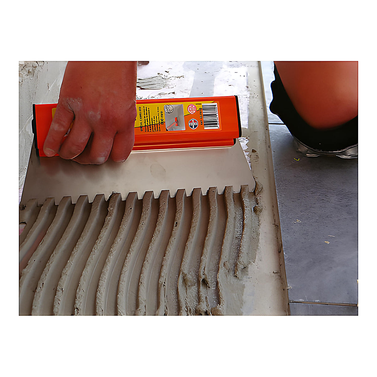 Ergolame denté 30 cm pour encollage carreaux et faïences X2