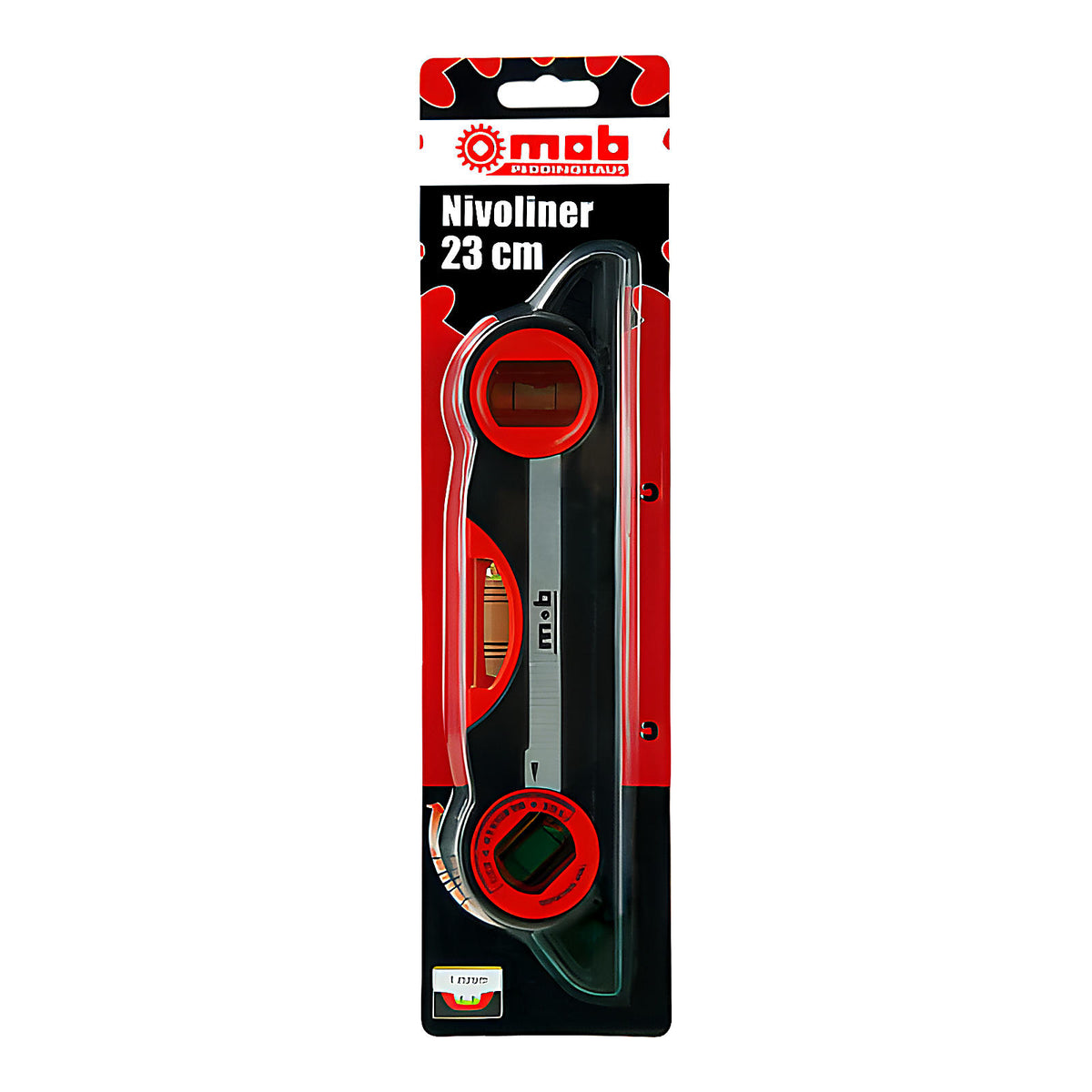 Niveau court Nivoliner magnétique fiole rotative 230 mm
