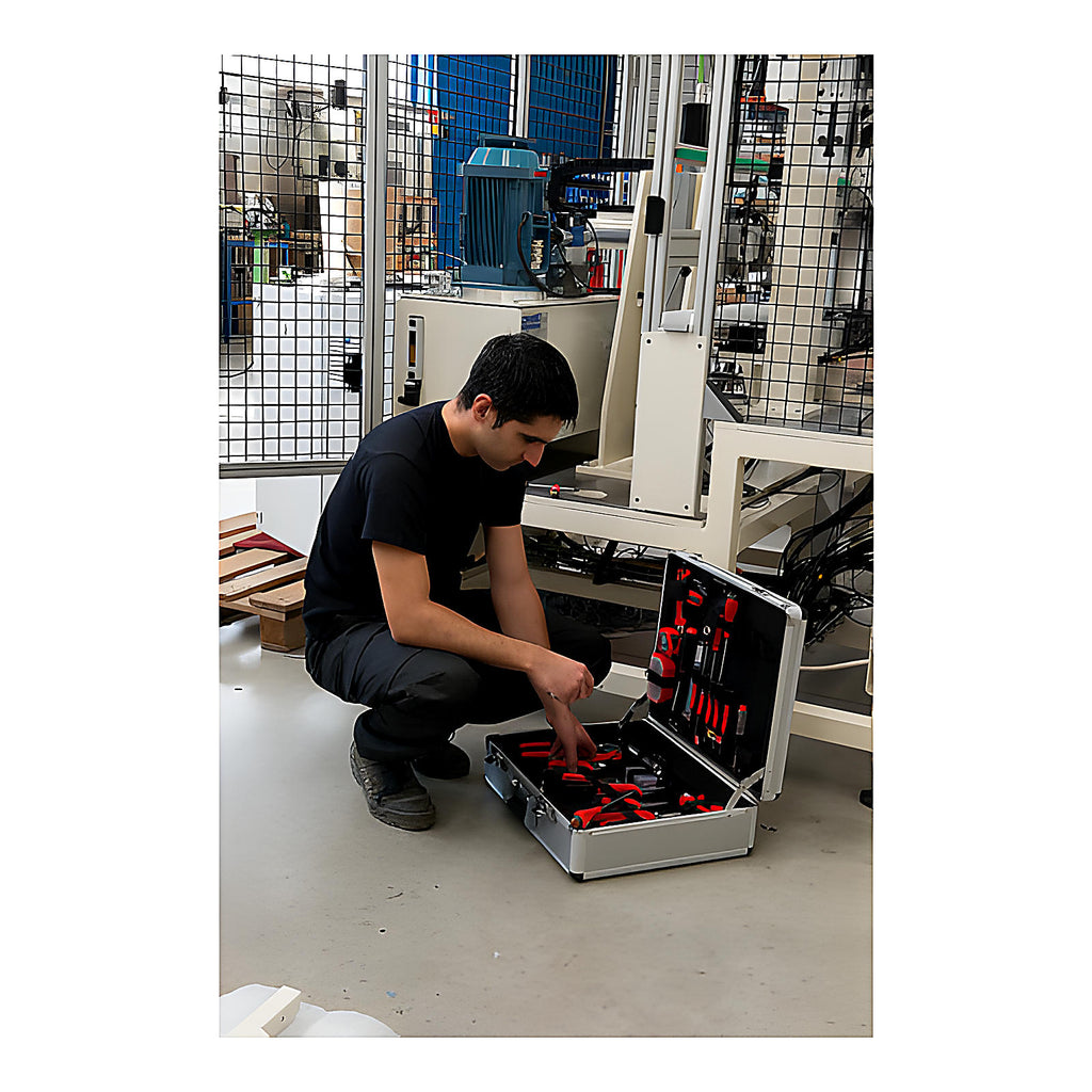 Valise aluminium garnie 128 pièces