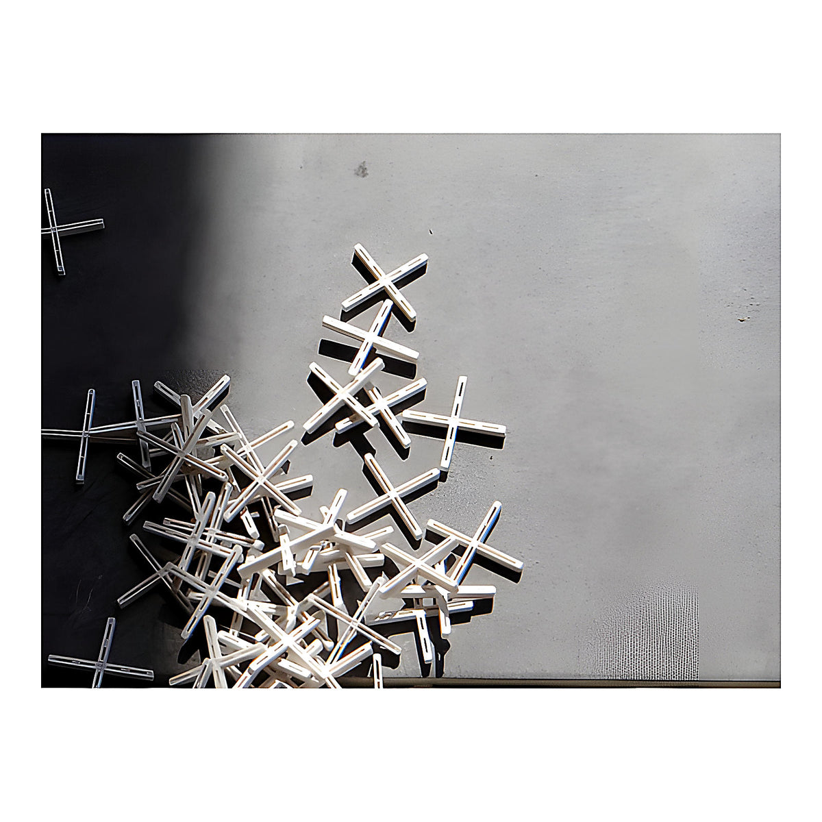 Croisillons pour joints de carrelage écartement régulier