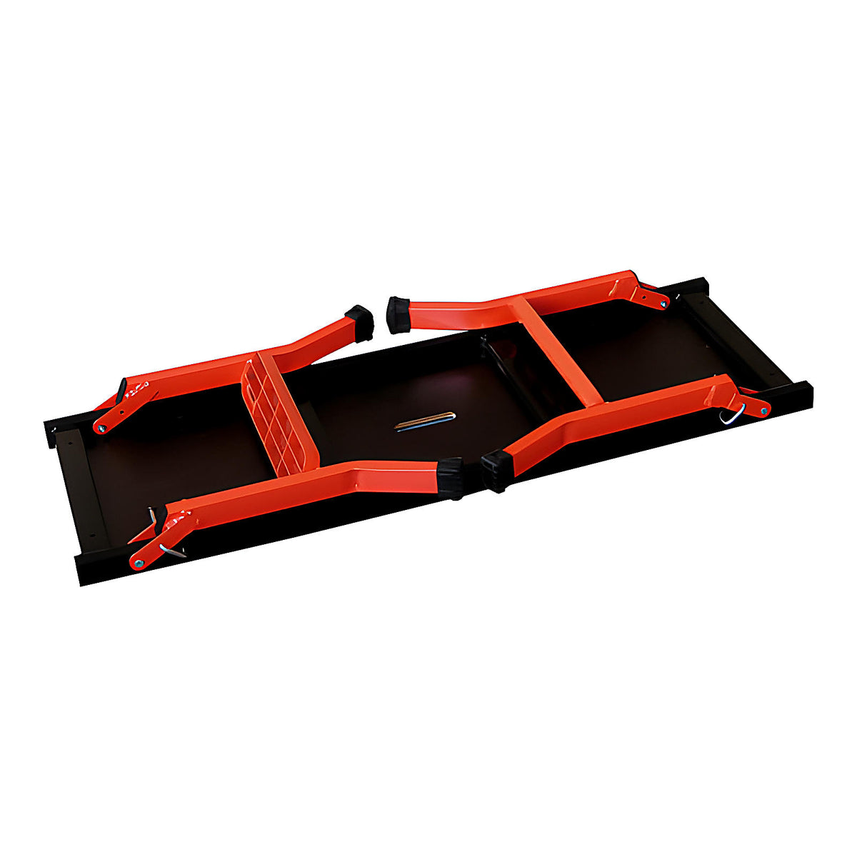 Plateforme de travail aluminium avec porte-outils pliable