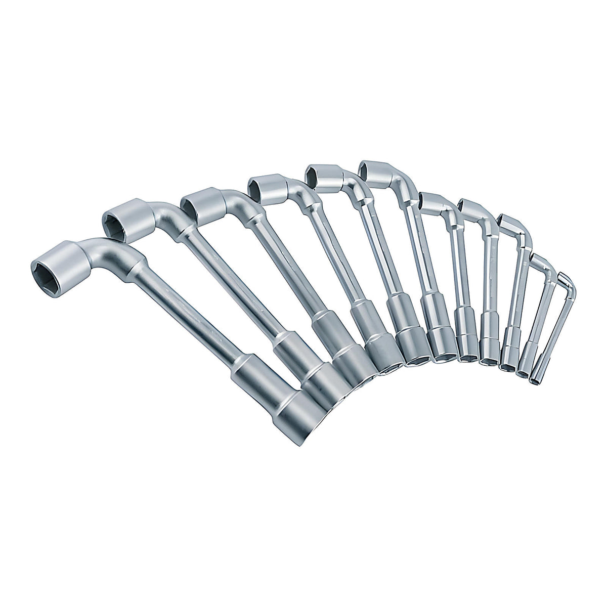Jeu de clés à pipe 6x6 pans en boîte acier forgé