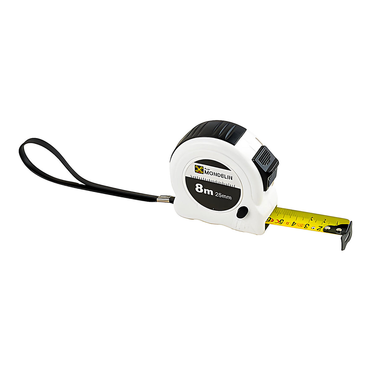 Mètre à ruban ABS compact avec agrafe ceinture