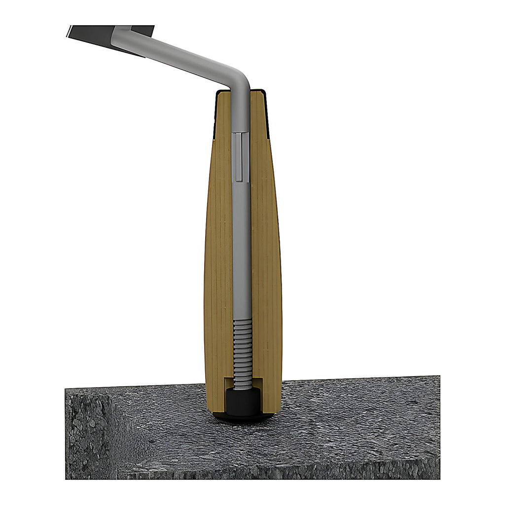 Truelle italienne ronde inox pour plâtrier