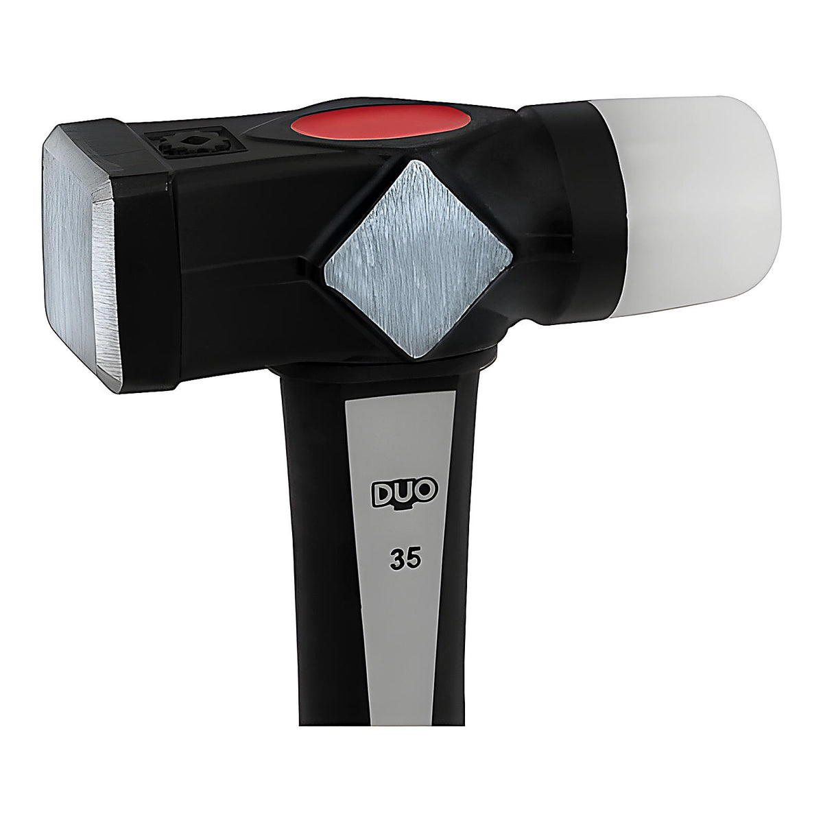 Marteau Duo embout PA nylon blanc manche Carbon
