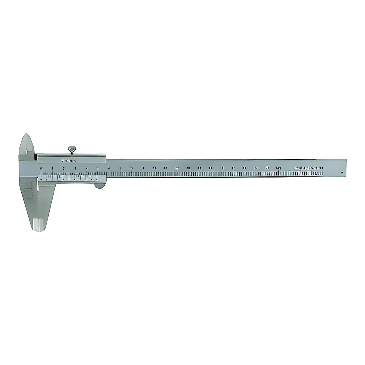Pied à coulisse vernier monobloc résolution 0,02 mm