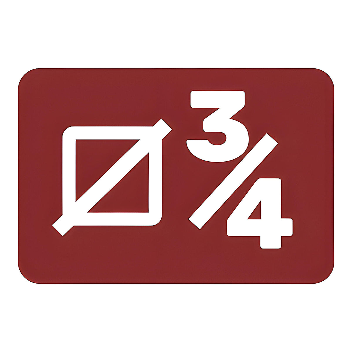 Adaptateur réducteur 3/4” vers 1/2” pour douille sur carte