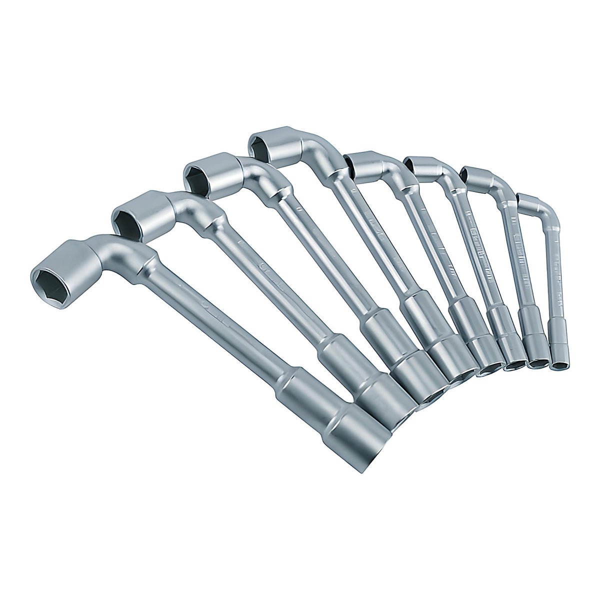 Jeu de clés à pipe 6x6 pans brochables NF ISO 2236