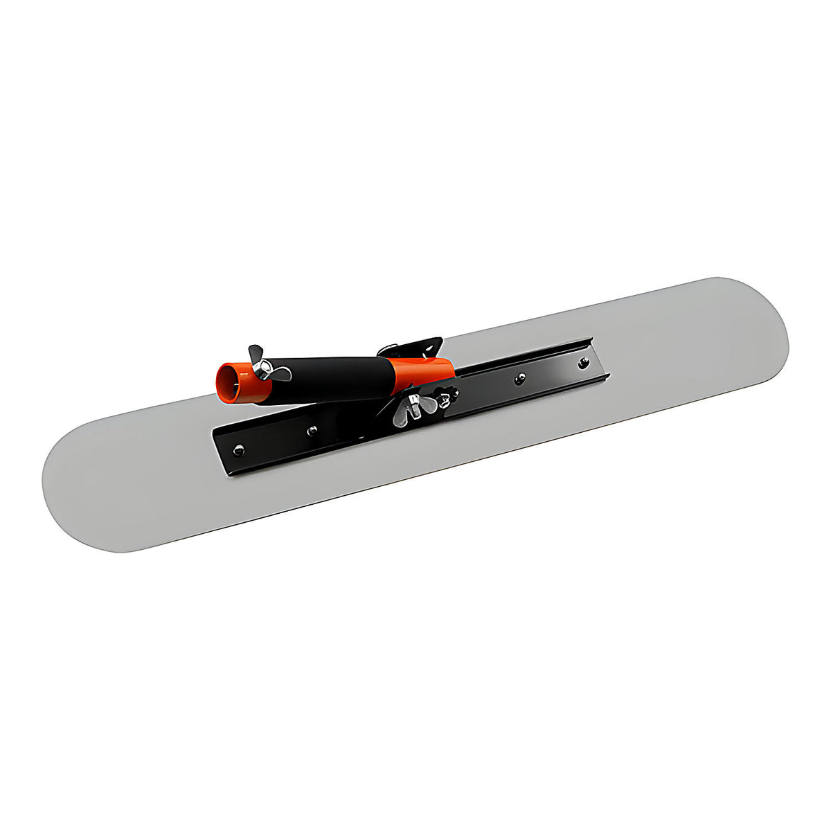 Lisseuse double arrondis inox 2 en 1 perche ou main