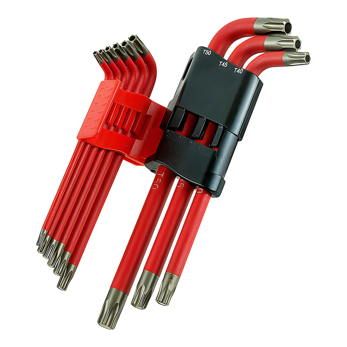 Étui 9 clés mâles Torx aimantées S2