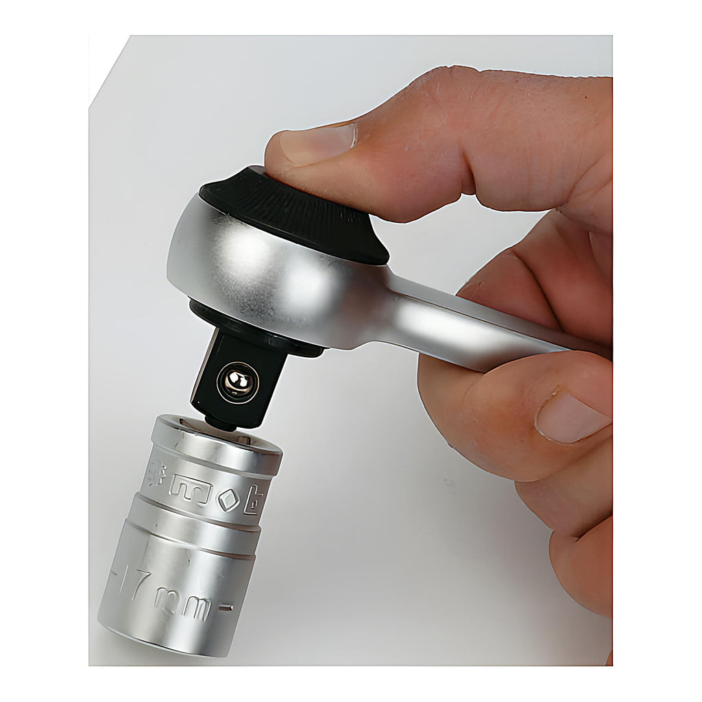 Cliquet extensible 1/2” finition chromée satinée