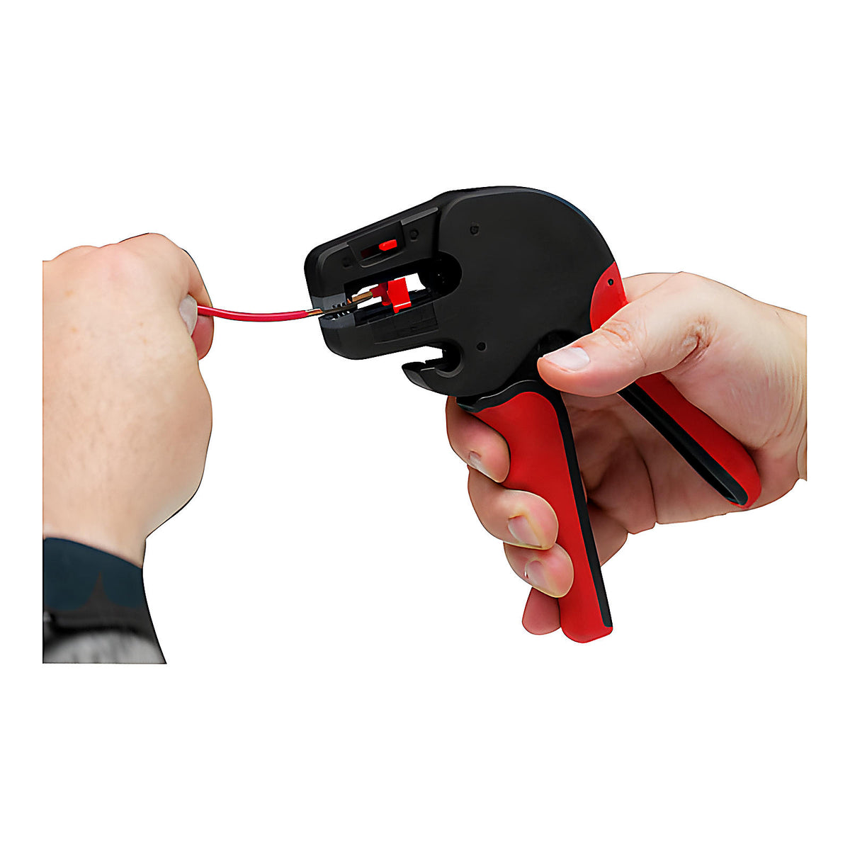 Pince à dénuder automatique coudée 90° électricien