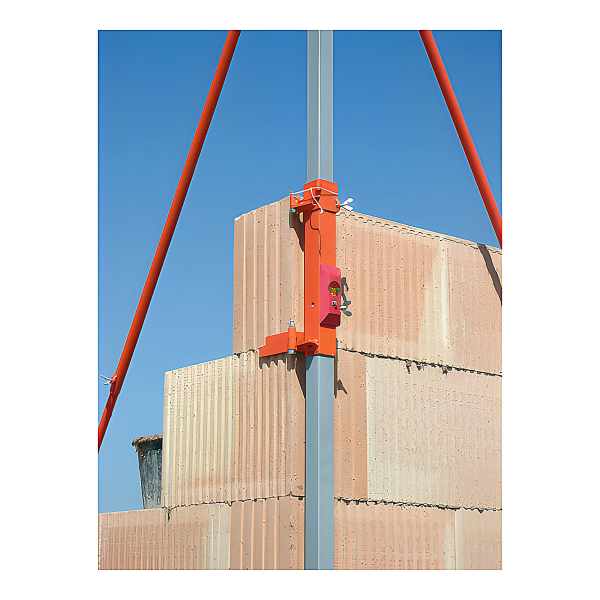 Poteau d’angle pour construction murs maçon