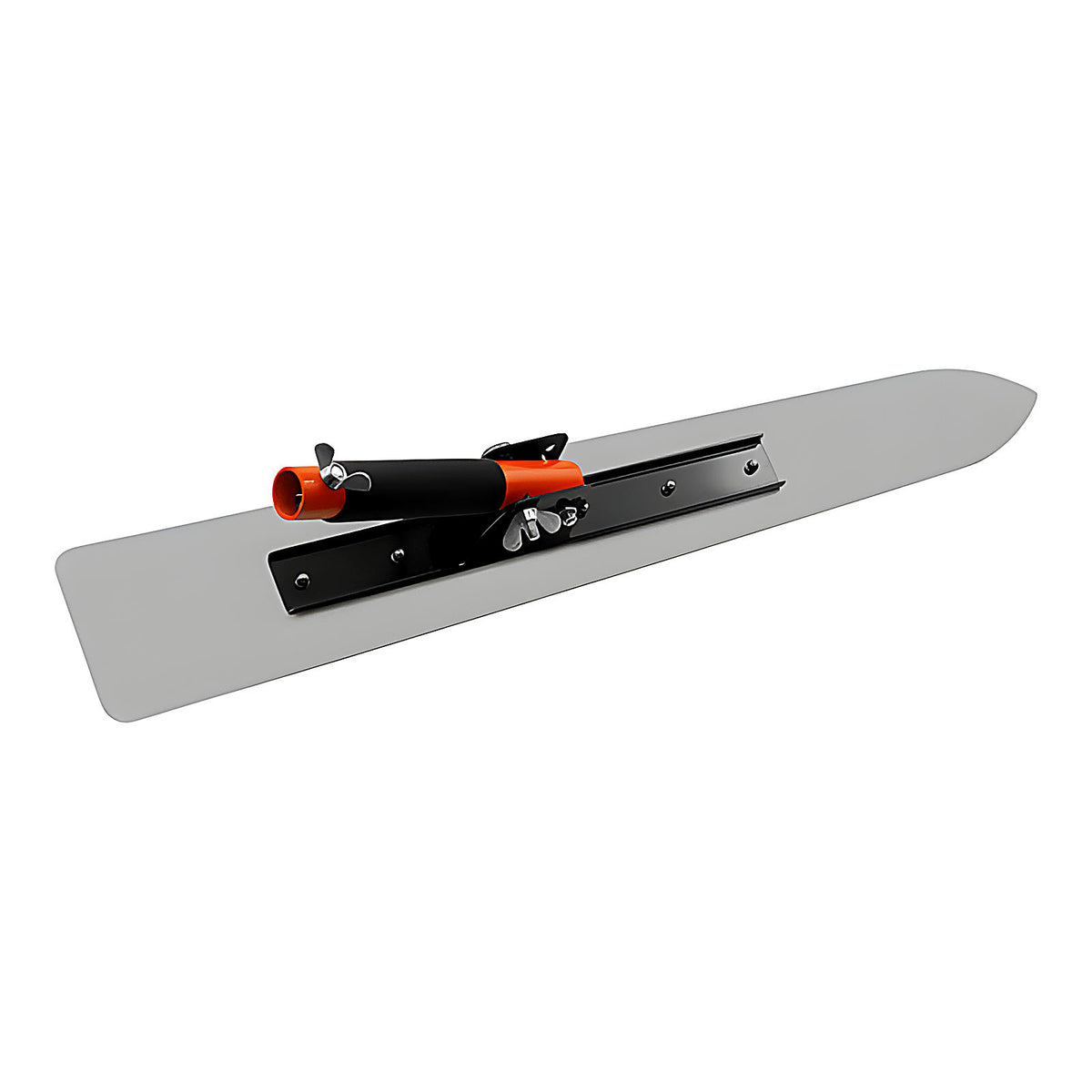 Lisseuse flamande inox 2 en 1 perche ou main