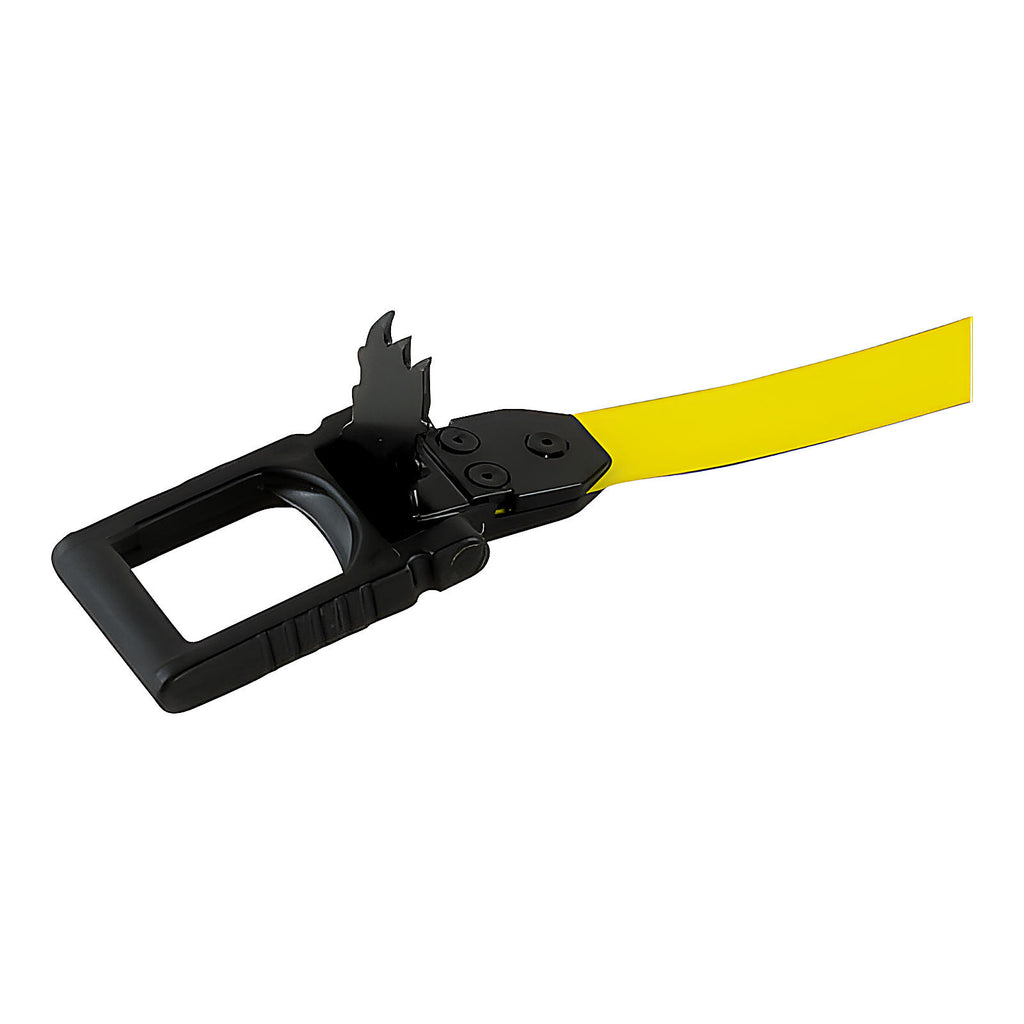Mètre long ruban acier avec manche bimatière