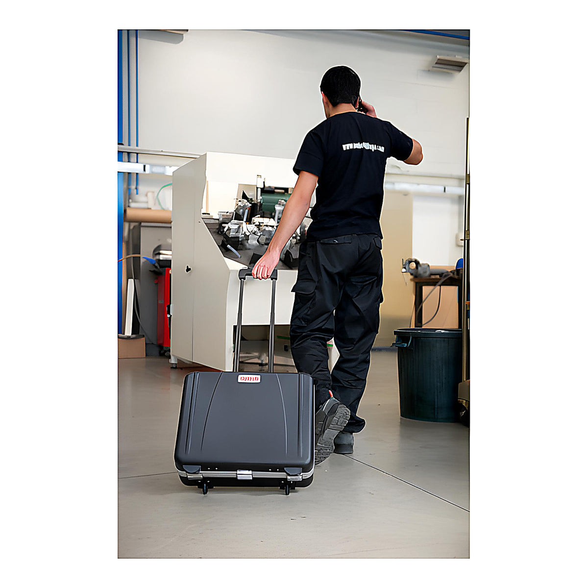 Valise trolley ABS électricité garnie 128 pièces