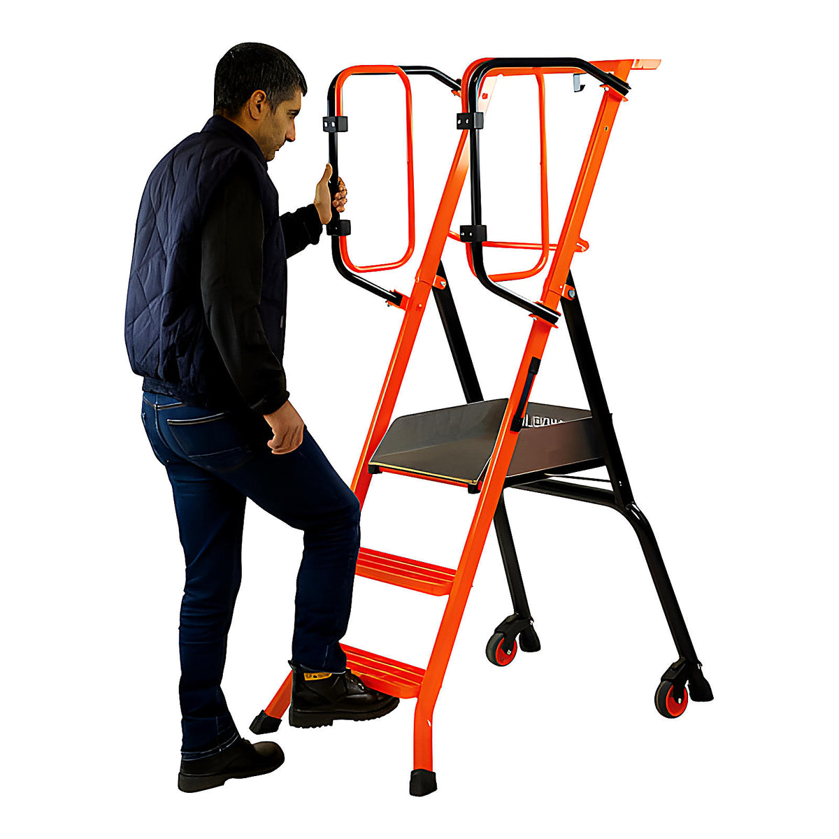 Escabeau sécurisé PIRL Gardia 70 cm normé