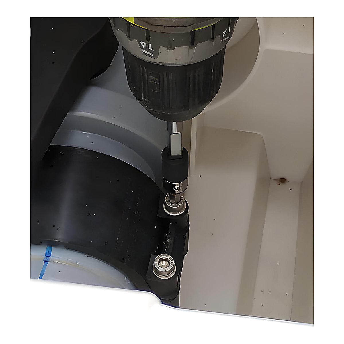 Coffret embouts avec adaptateur 2 en 1 polyvalent