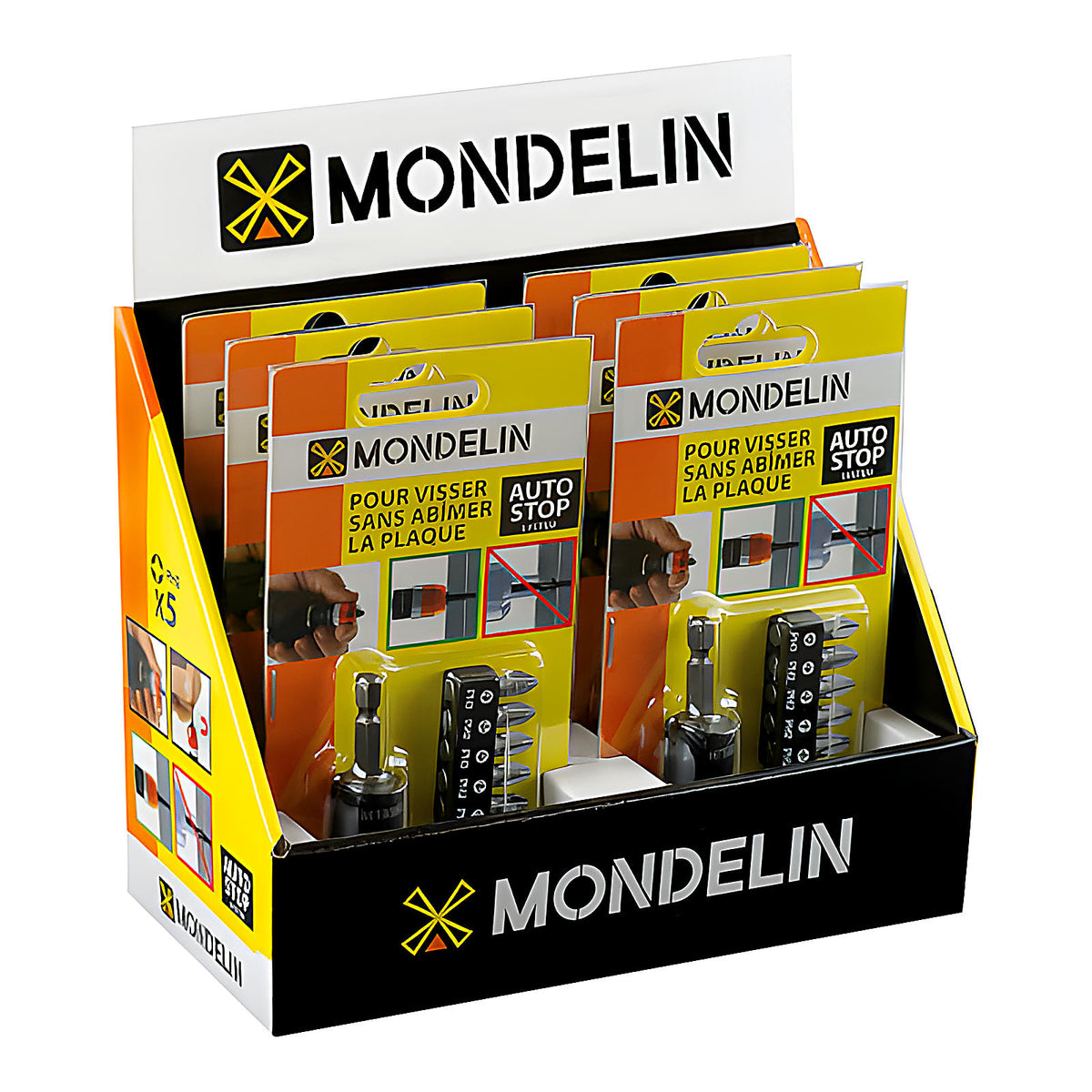Porte-embout spécial plaquiste débrayable sans abîmer X6