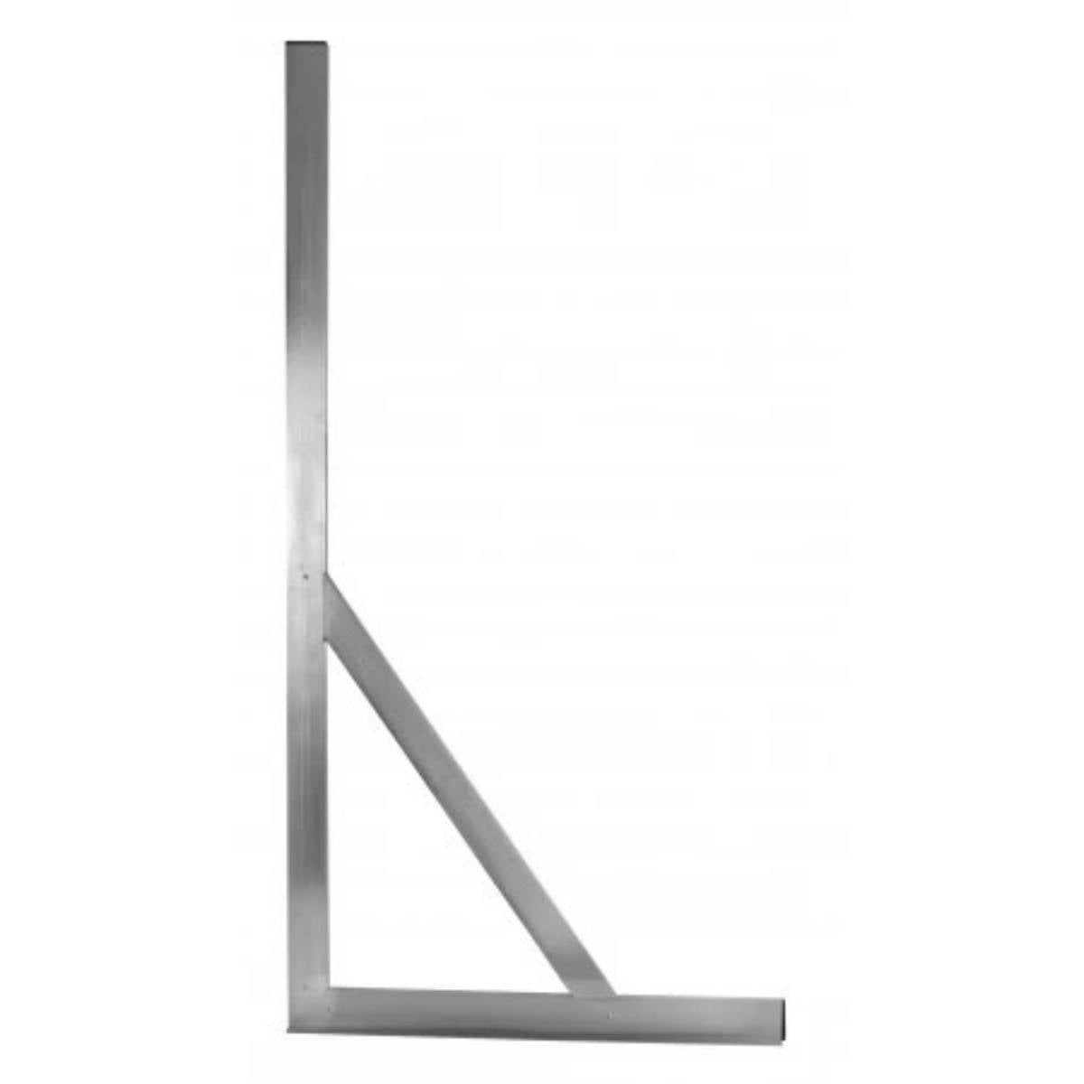 Équerre aluminium à talon avec écharpe plaquiste