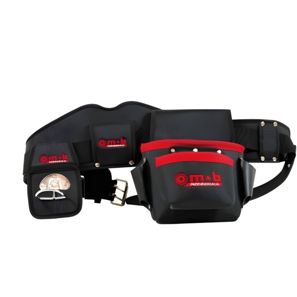 Ceinture porte-outils sangle et cuir soutien lombaire