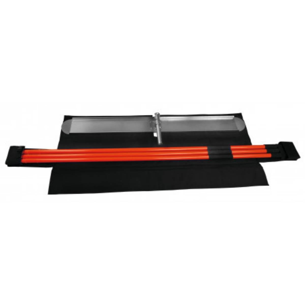 Kit lisseuse articulée aluminium + perches en housse